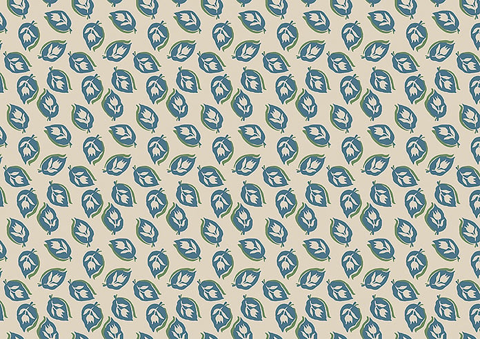 Land & Shore Seedling (Blackout), Teal - Twist&Fit Roller Blind - Image 6